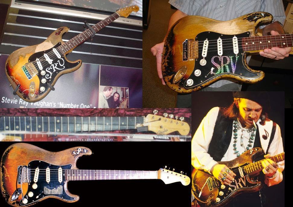 Gunz Guitar costum: The Guitars of Stevie Ray Vaughan